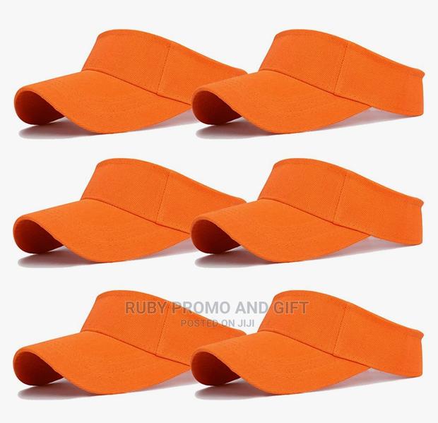 Orange Visor Caps - thumbnail 2