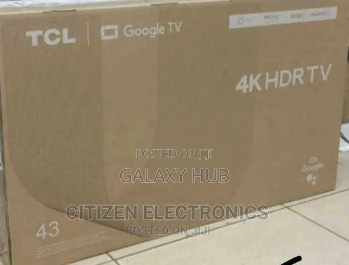 Tcl 43′′ V6b Google Smart Tv 43 Inch