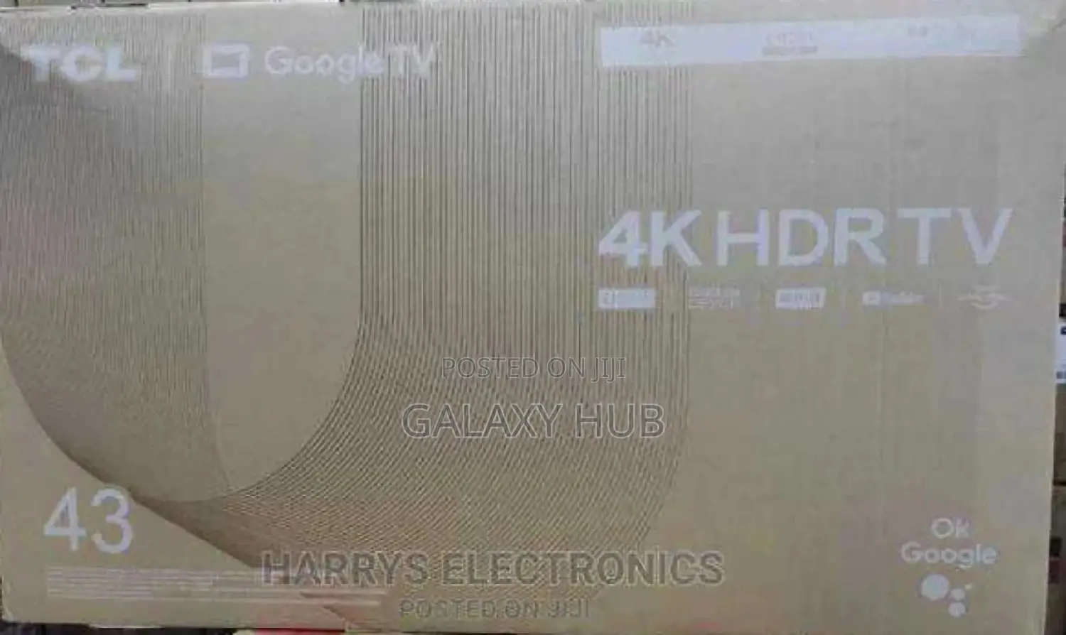 Tcl 43inches 43p635 Smart Android Tv
