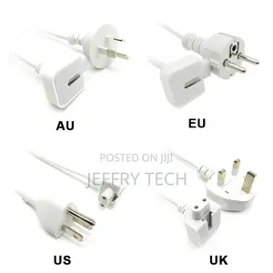 1.8M AC Power Adapter UK Plug Extension Cable for Mac Macboo