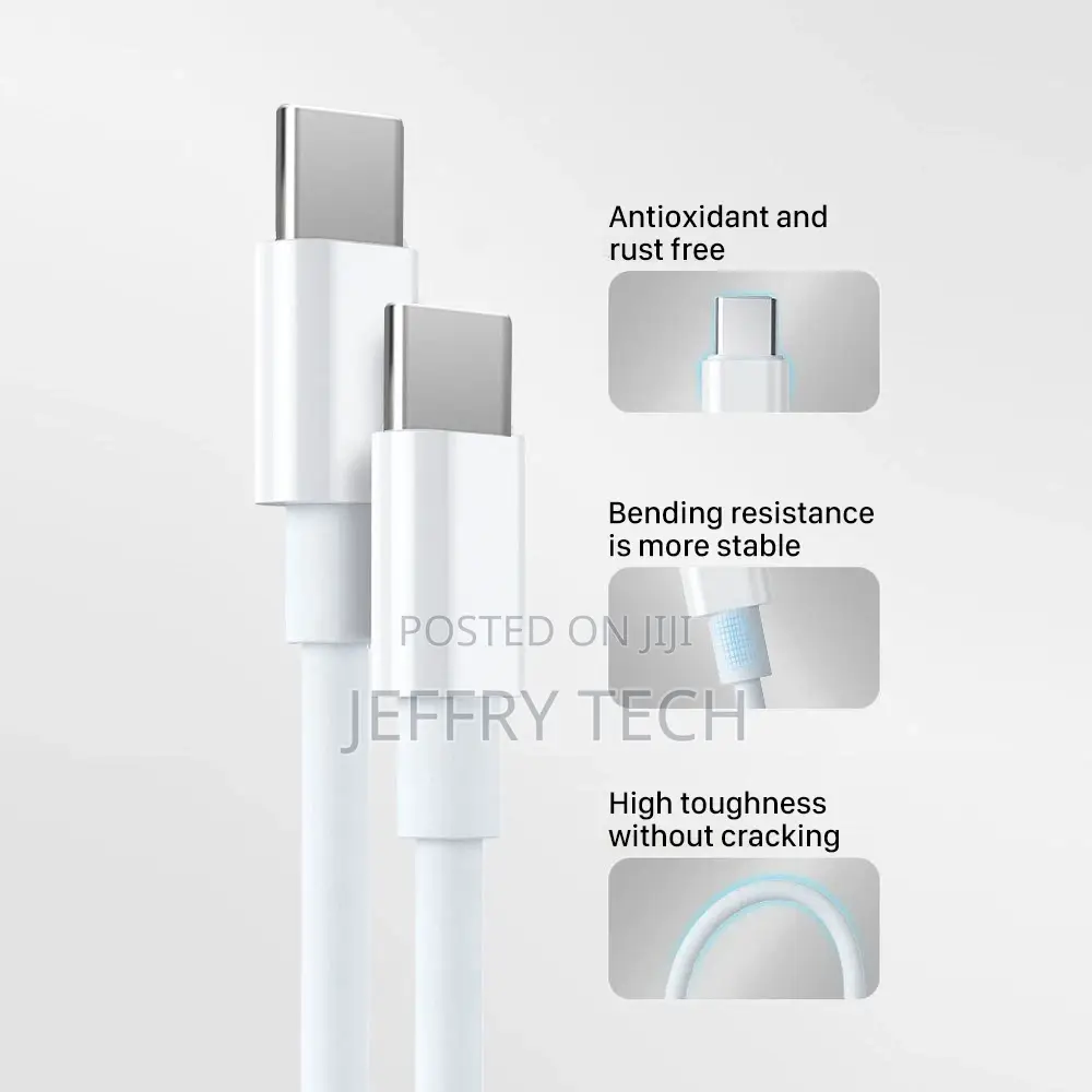 USB-C Charge Cable 2m USB2.0 5A Fast Charging Applicable For