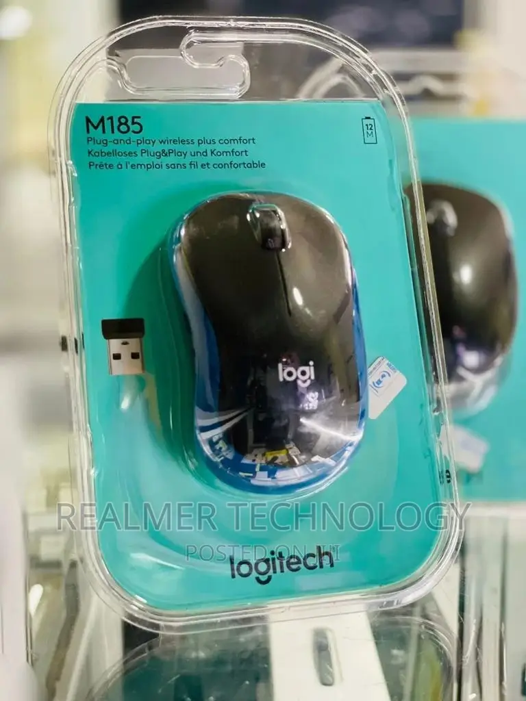 M185 Full-Size Wireless Mouse