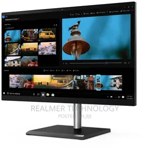 Lenovo AIO Core I3, 8GB, 1TB HDD, No OS, 21.5" FHD, Black,