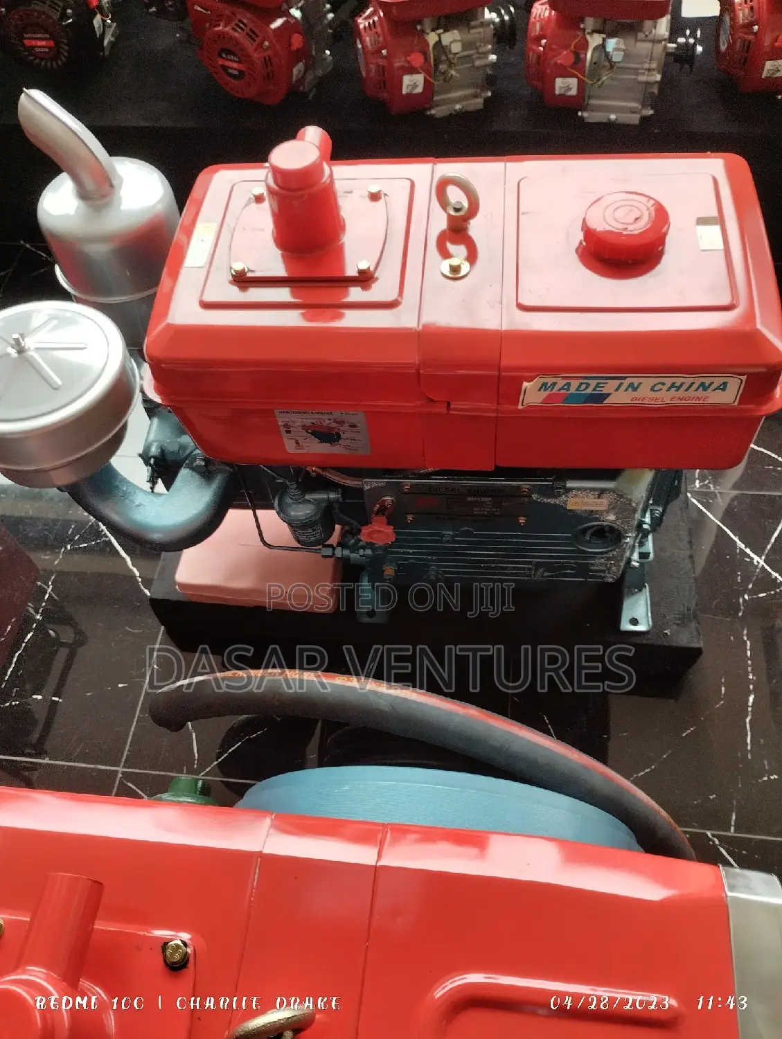 JD Engine 30hp Water Cooled