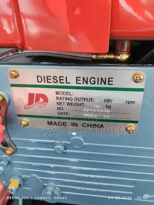 Water Cooled JD Engine 22 Hp