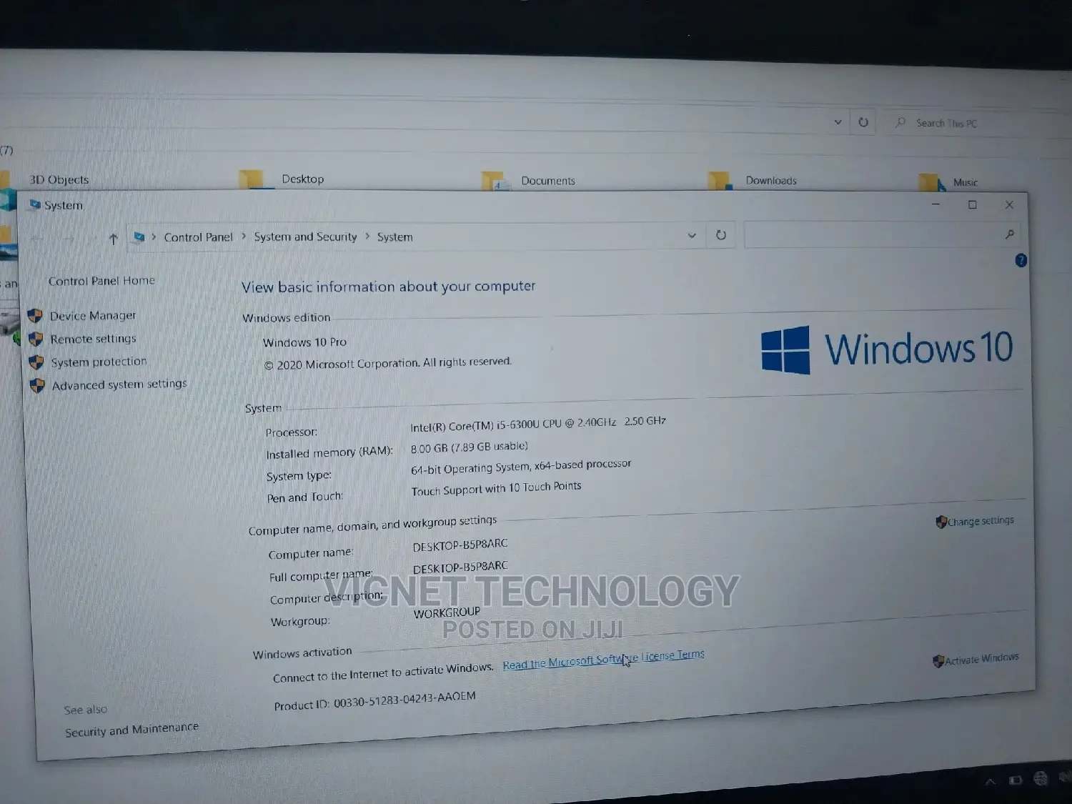 New Laptop Dell Latitude 7280 8GB Intel Core I5 SSD 256GB