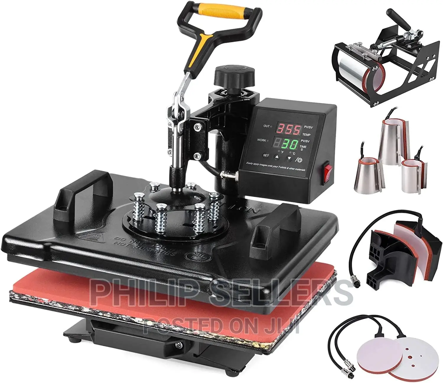 Heat Press Machine Sublimation Printer 2D Heat Transfer Mach