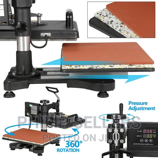 Heat Press Machine Sublimation Printer 2D Heat Transfer Mach - thumbnail 7