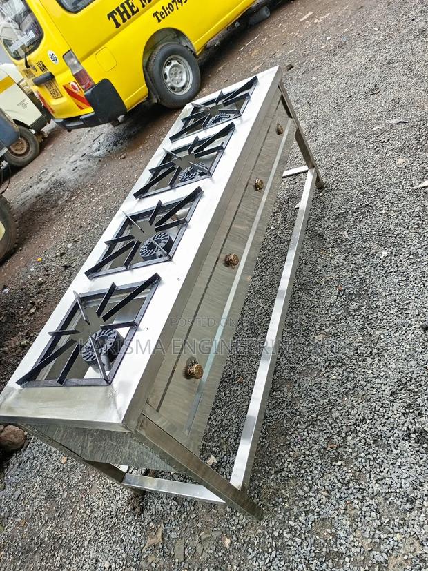 Commercial 4 Burner Hotel Gas Cooker - main view