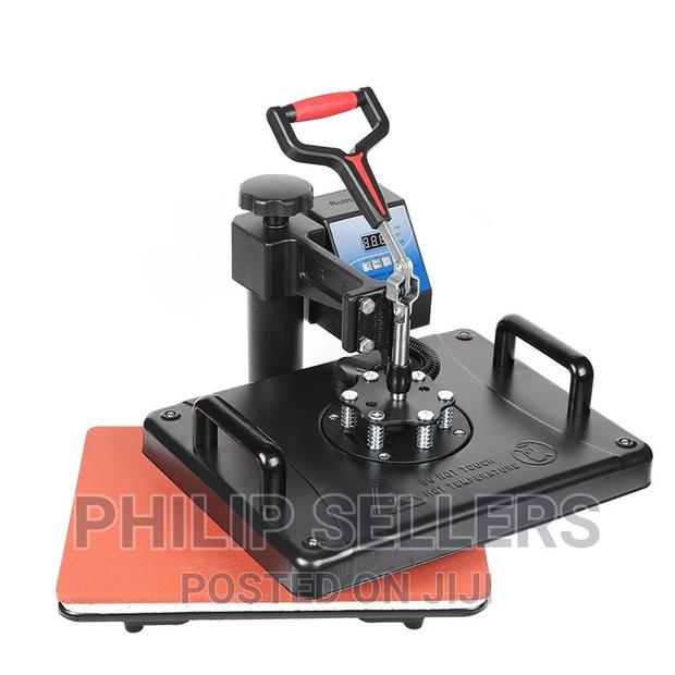 High-Efficiency 12"X10" Digital Heat Press Machine for T-Shi - thumbnail 4