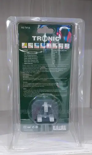 Tronic TV Guard 13 Amps Tronic Voltage Surge Protector