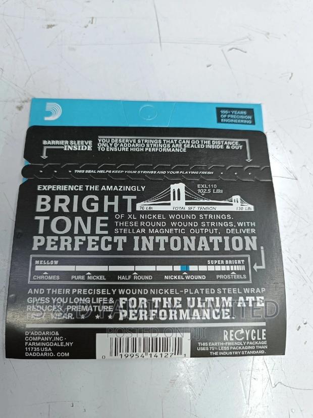 Nickel Wound d'Addario Electric Guitar Strings - thumbnail 3