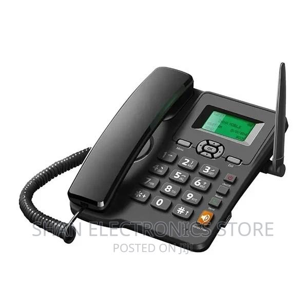 GSM SIM Card Fixed Telefon With FM Radio