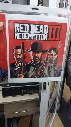 PLAYSTATION STICKERS (Red Dead )