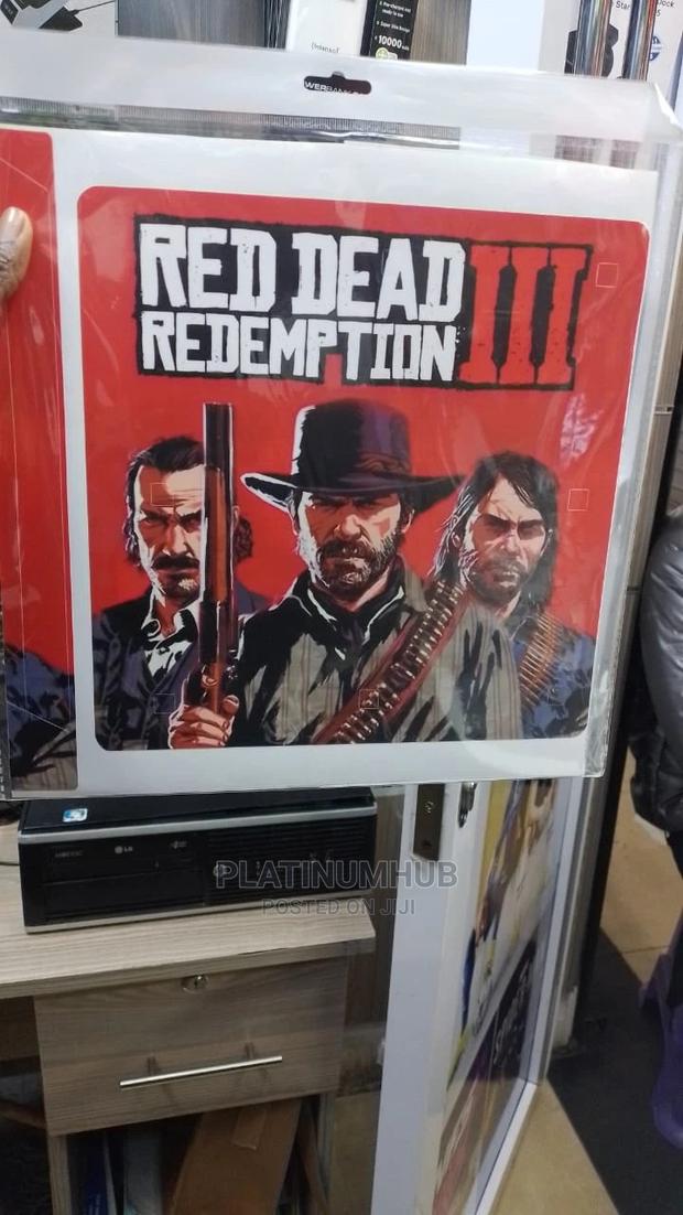 PLAYSTATION STICKERS (Red Dead )