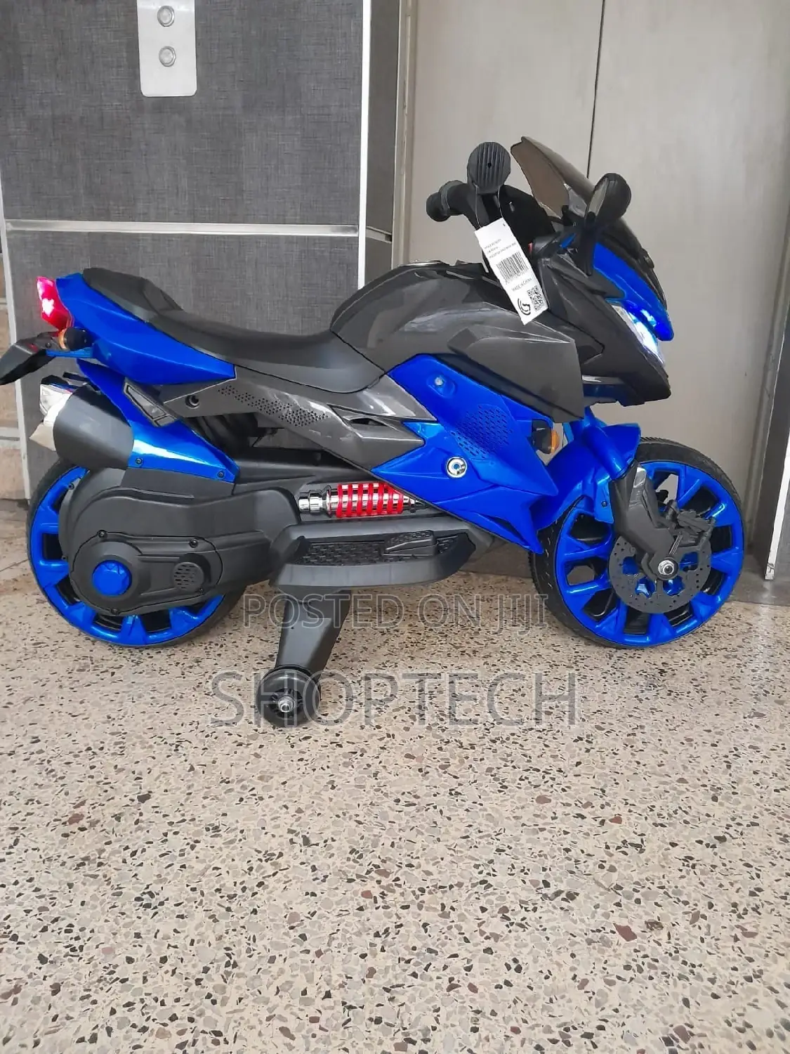 Kids Motorbike With Training Wheels