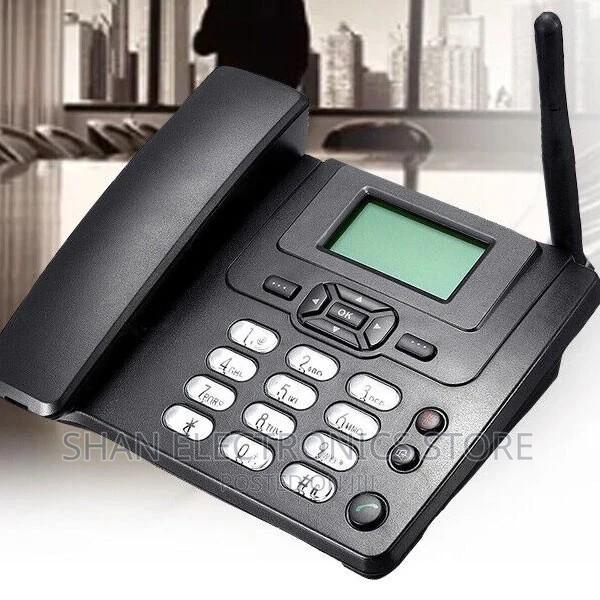Wireless Desk Phone With GSM/SIM Card, Home - main view