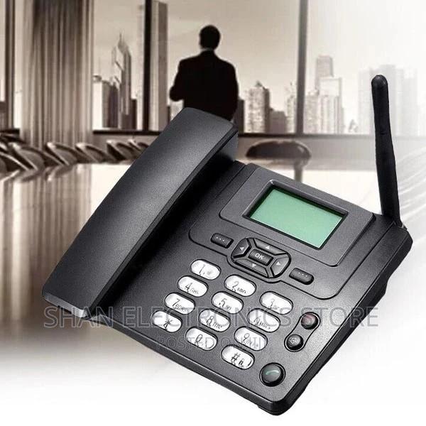 GSM/SIM Card, Home Landline With FM Radio