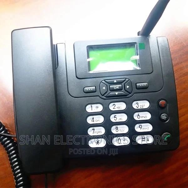 Wireless Desk Phone With GSM/SIM Card, Home Landline - main view