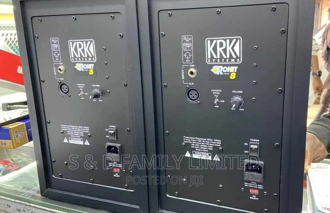KRK Rokit 8 Studio Monitors