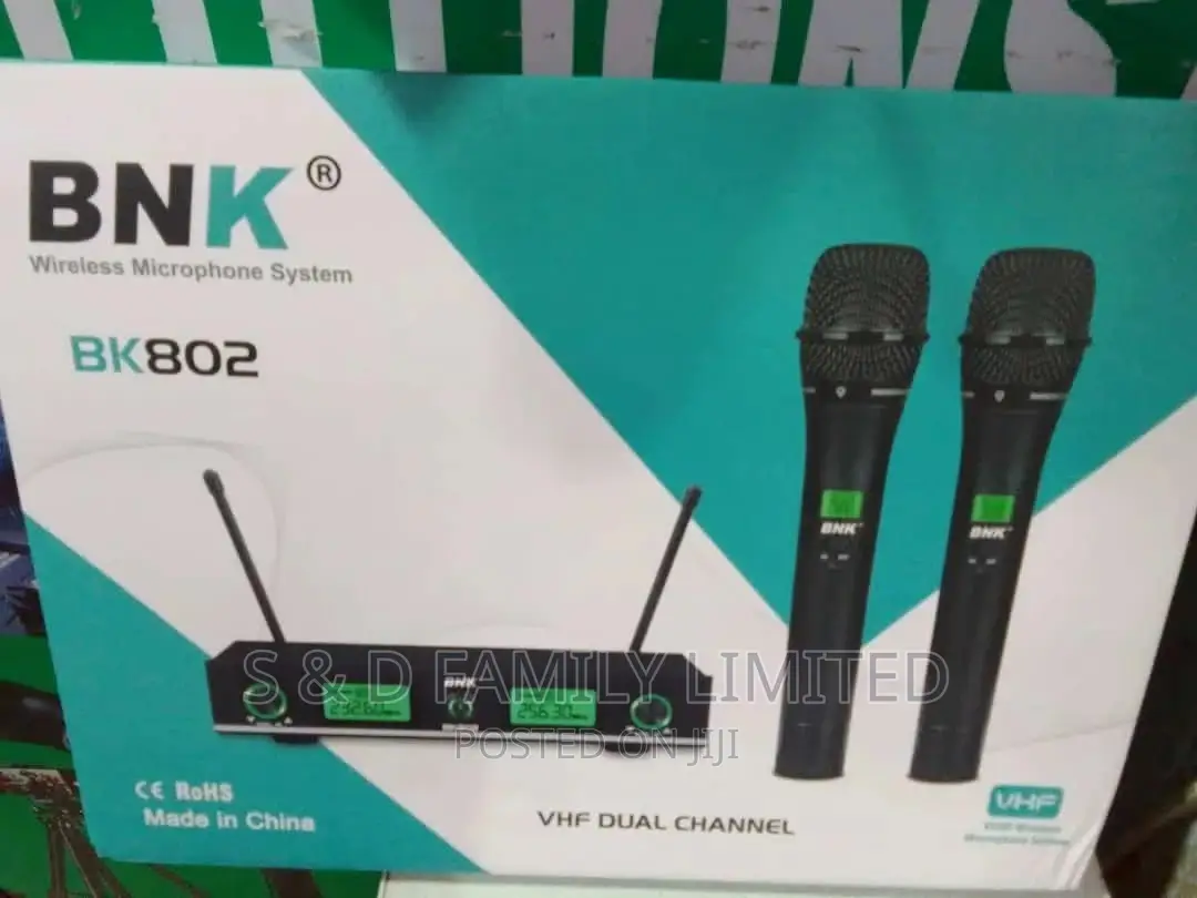 BNK Bk802 VHF Wireless Microphone
