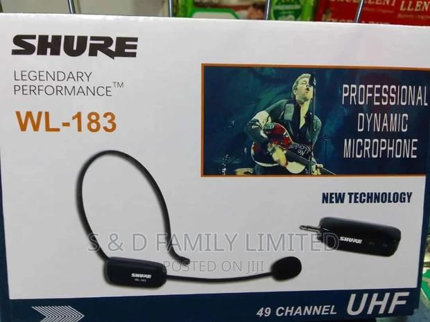 Shure WL 183 Wireless Lapel Microphone - main view