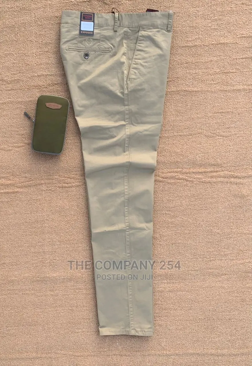 Quality Legit Designer Khaki Trousers