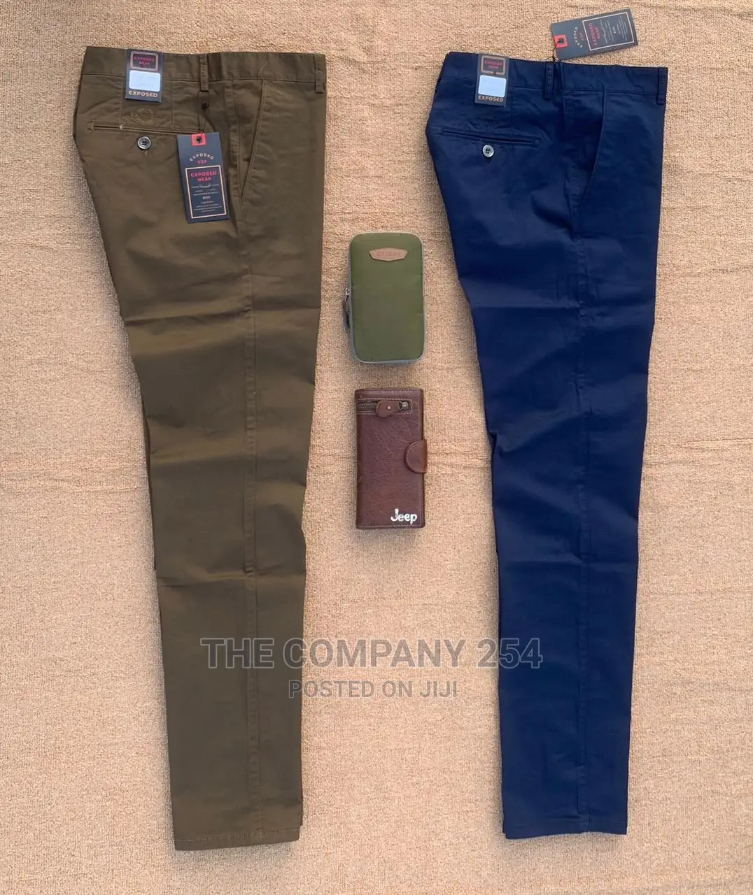 Quality Legit Designer Khaki Trousers