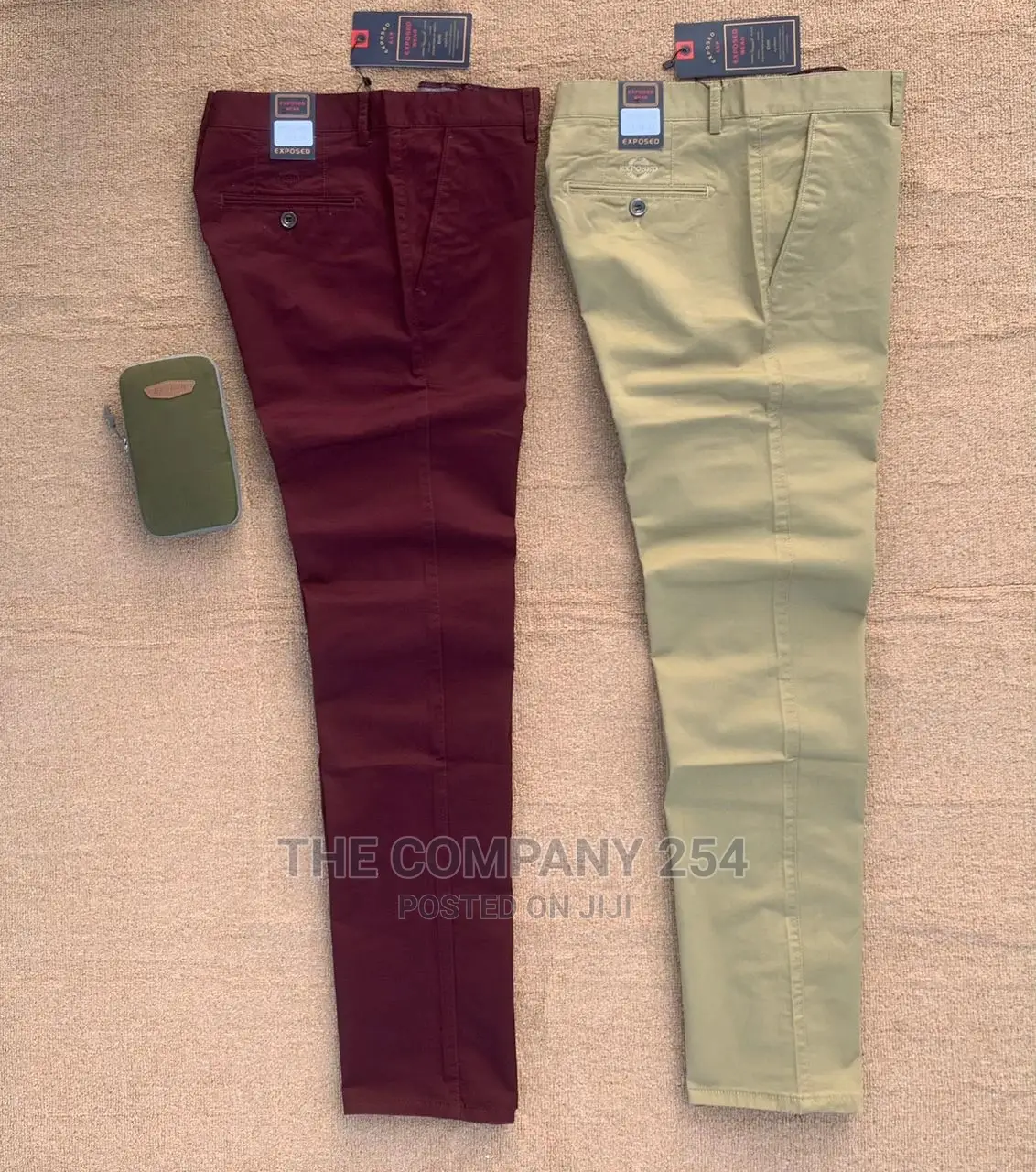Quality Legit Designer Khaki Trousers