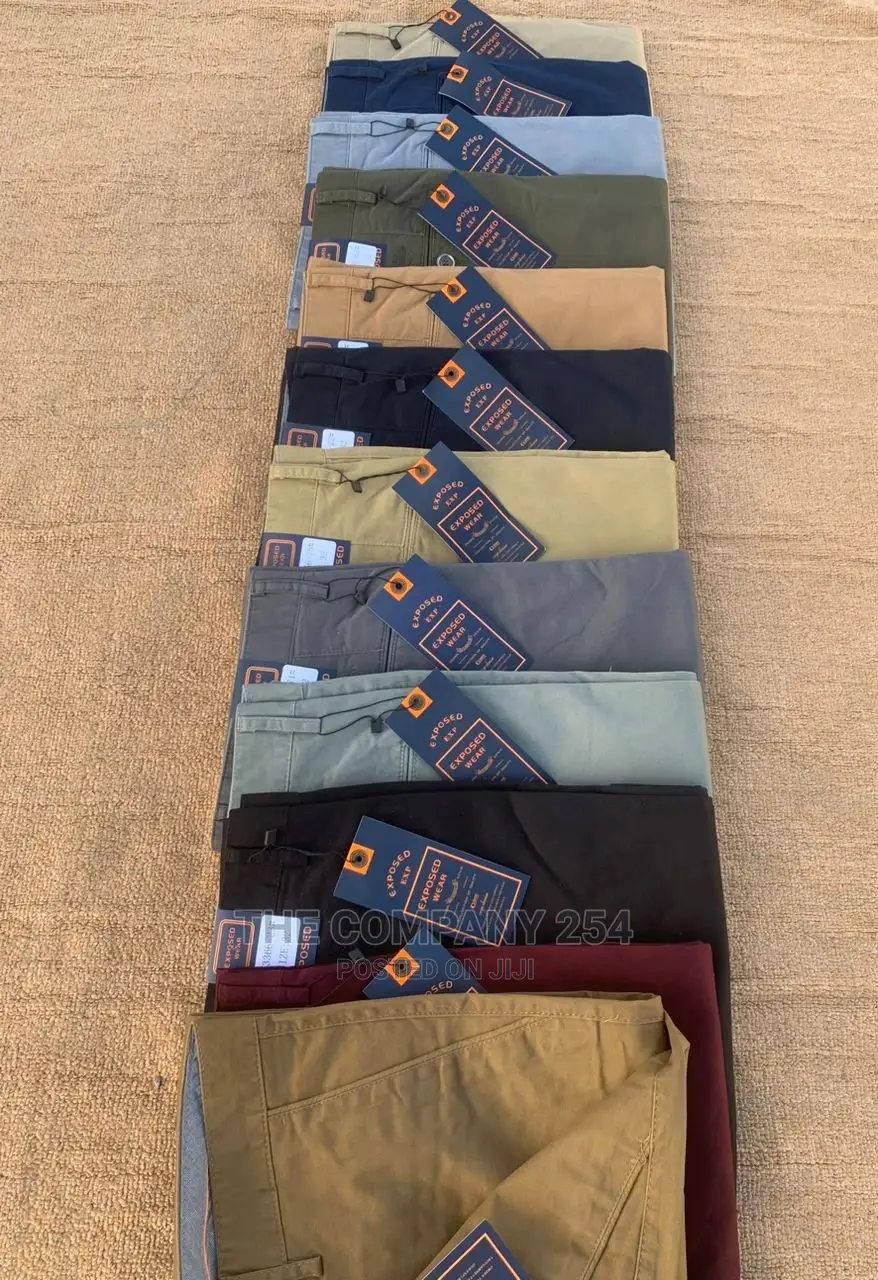 Quality Legit Designer Khaki Trousers