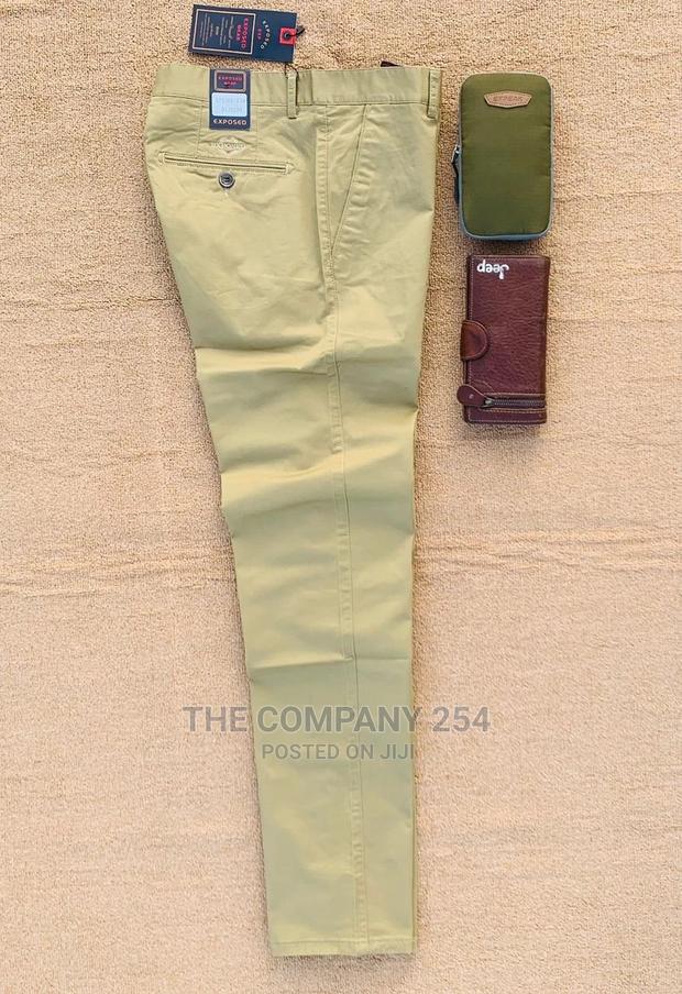 Quality Legit Designer Khaki Trousers - thumbnail 8