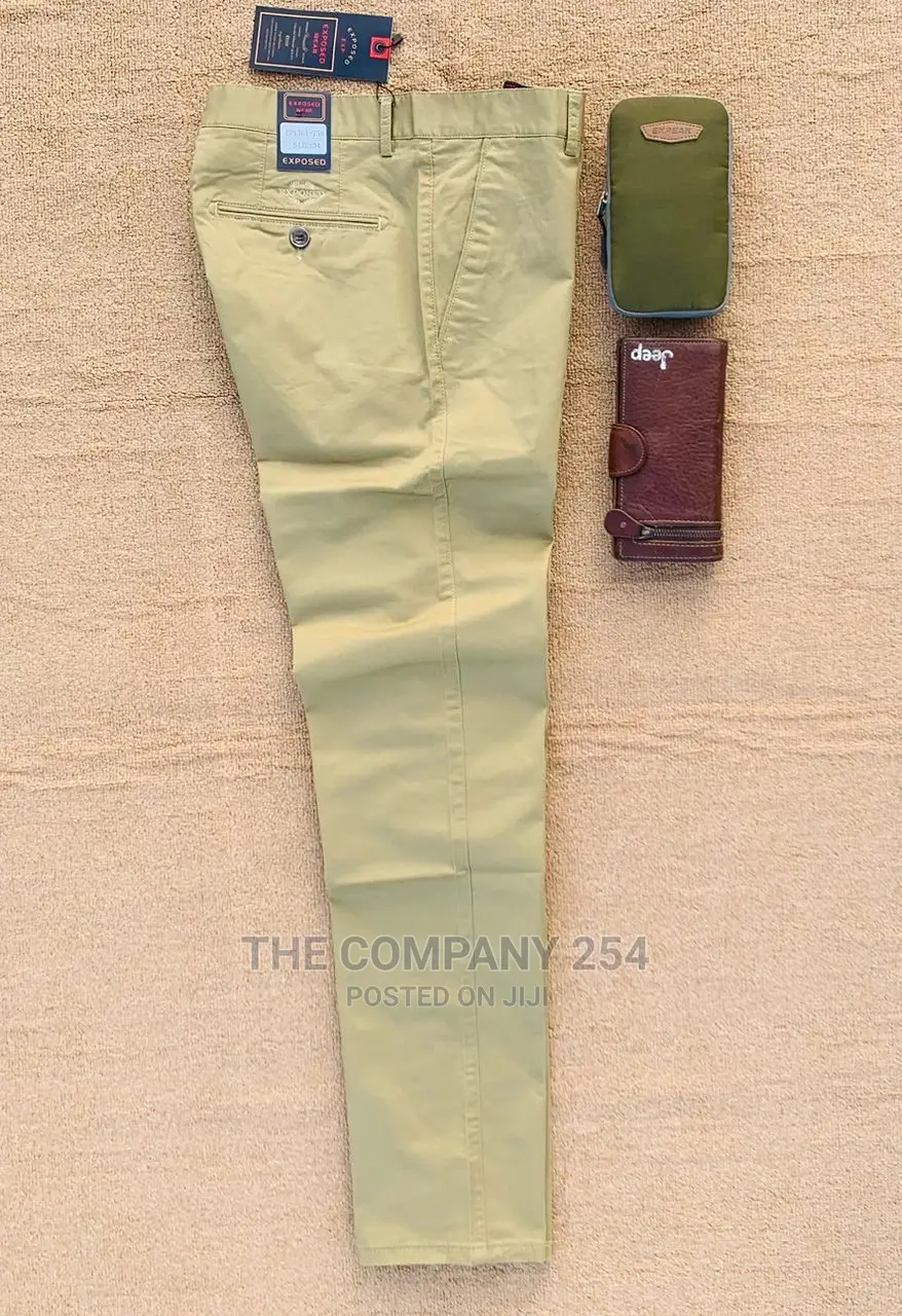 Quality Legit Designer Khaki Trousers