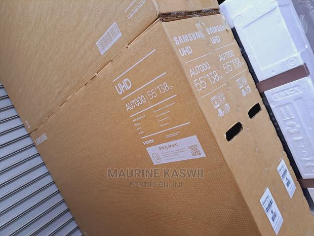 Samsung 55au7000 55'' Uhd Crystal Smart Tv, Netfli