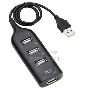 USB Hub 4 Port USB 2.0 Hub With Cable Mini Hub Socket Patter