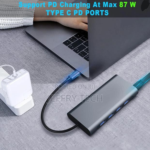 Type C Hub USB C Hub Adapter HDMI USB 3.0 USB C Dock Station - thumbnail 3