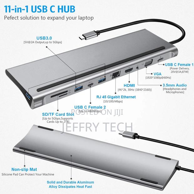 Laptop Docking Stations USB C Type-C Hub to HDMI Adapter - main view