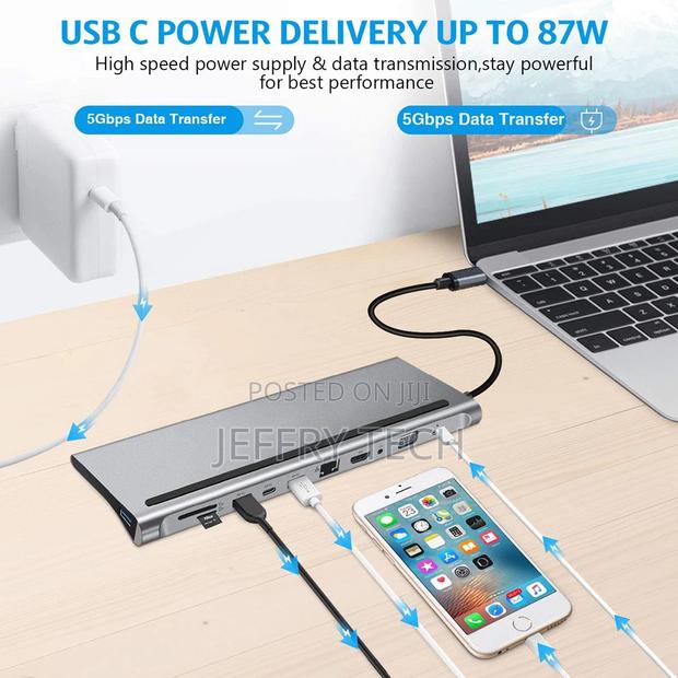 Laptop Docking Stations USB C Type-C Hub to HDMI Adapter - thumbnail 3