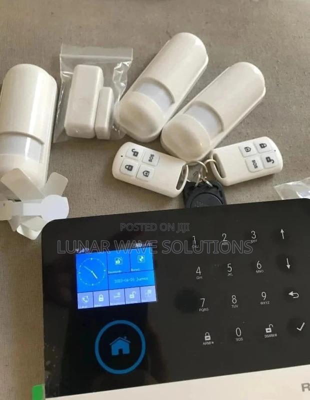 Burglar Alarm Kit, GSM Wifi APP: Home, Office Shop