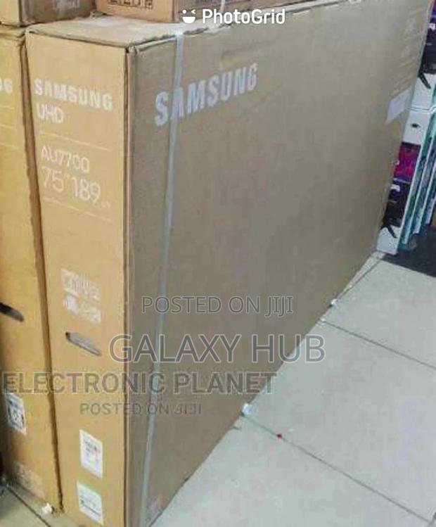 Samsung 75inch Au7700 Crystal Uhd Smart Tv