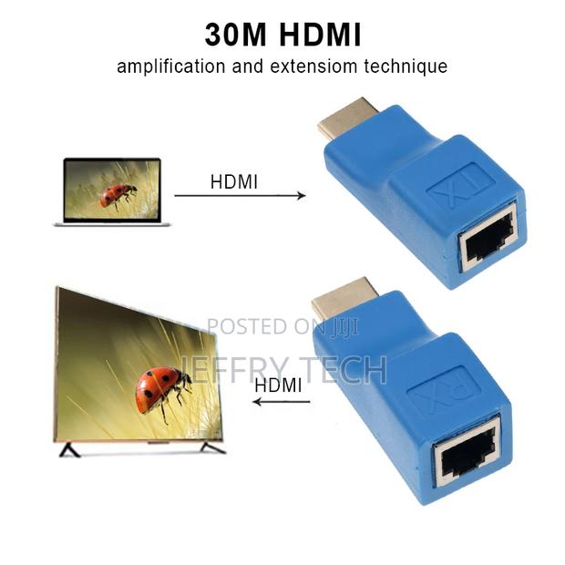 Hdmi-Compatible Extender RJ45 Ports Network 30M Hdmi-Compati