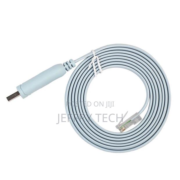 1.8M USB to Rj45 USB to Rs232 Serial to Rj45 Cat5 Console Ad
