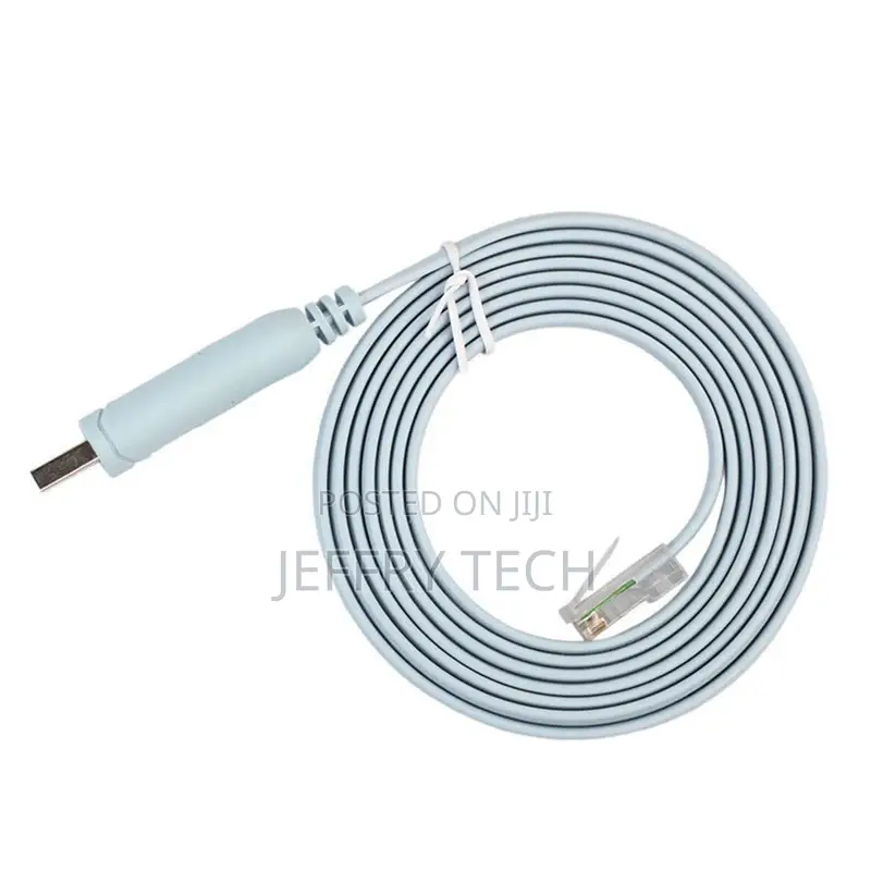 1.8M USB to Rj45 USB to Rs232 Serial to Rj45 Cat5 Console Ad