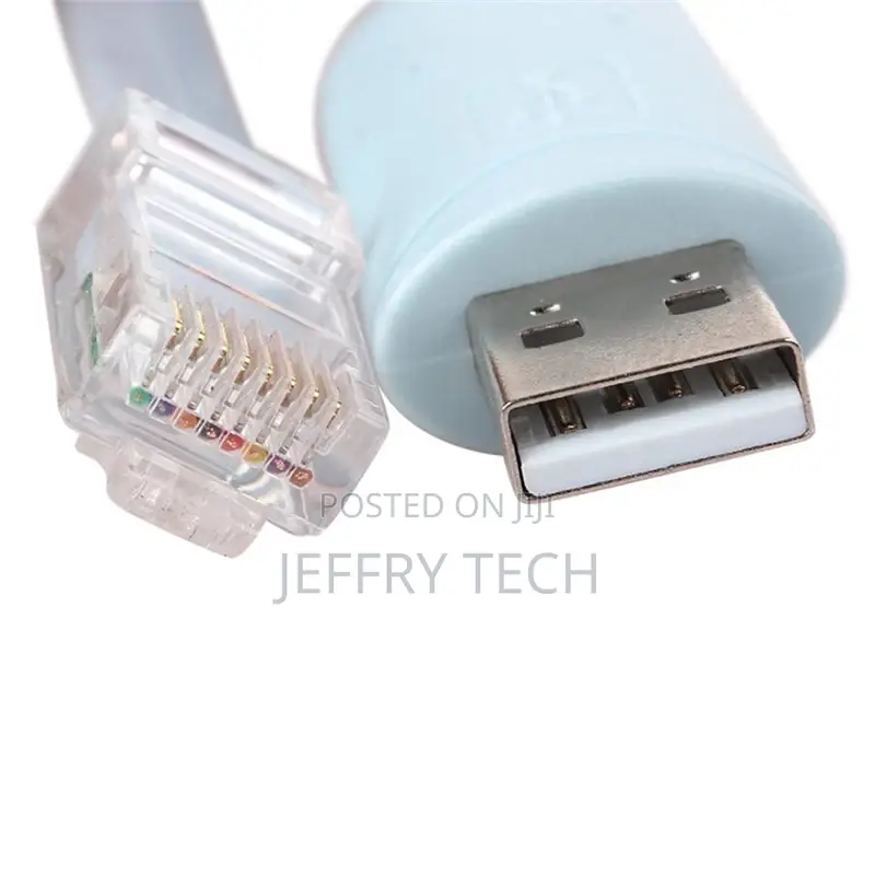 1.8M USB to Rj45 USB to Rs232 Serial to Rj45 Cat5 Console Ad