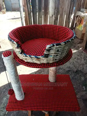 Cats Scratching Pole
