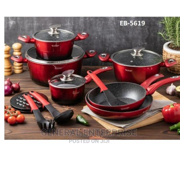 15pc Edenburg Cookware 