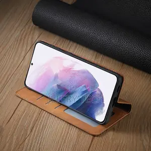 S22 S21 S20 Ultra Fe Plus S10 S9 S8 Leather Wallet Case For