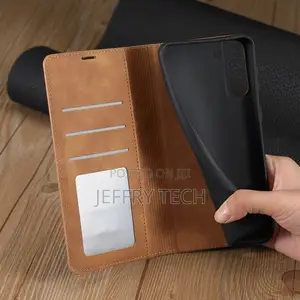 S22 S21 S20 Ultra Fe Plus S10 S9 S8 Leather Wallet Case For