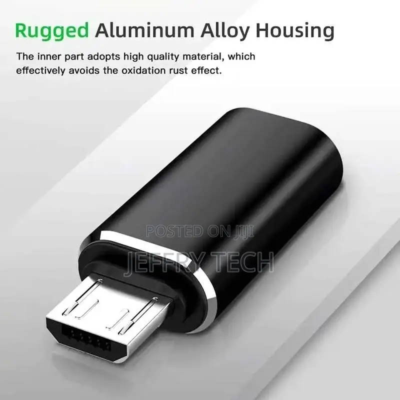 USB Type C Female to Micro USB Male Adapter Connector Type-C