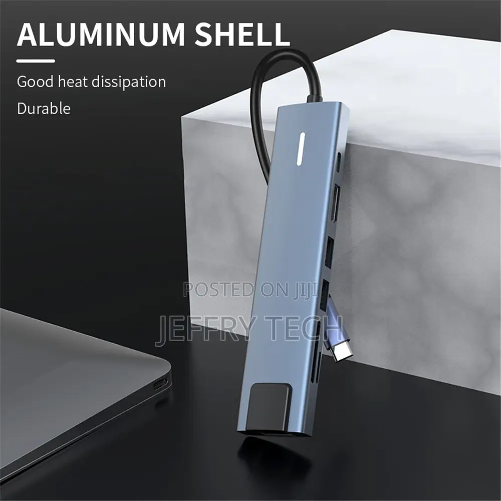 7-in-1 DP 60hz Docking Station USB Type C Hub Concent