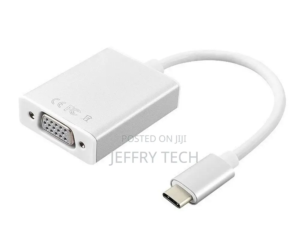 Usb 3.1 Type-C to Vga Converter Cable Adapter Male to Female